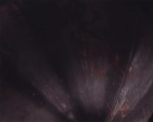 This photograph was taken with a borescope (read colonoscope for rifles) inside the defendant’s rifle barrel. Note the large quantities of bullet jacket fouling left within the bore, one of many facts which tends to negate the “science” of “ballistic fingerprinting”.